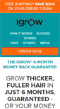 Mobile Screenshot of igrowlaser.com